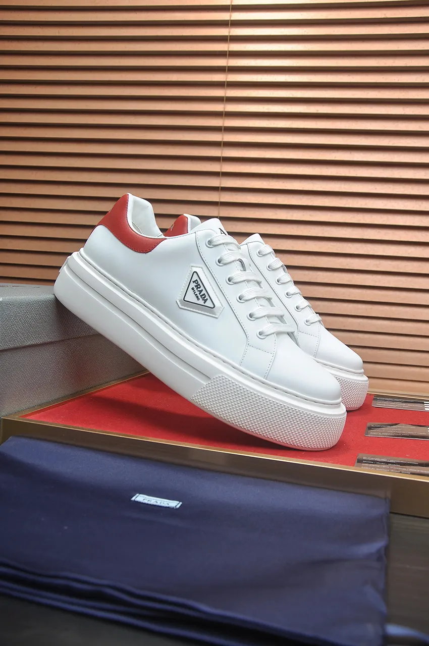 Men's shoes 💰580💶【PRADA】Top original, new season, high quality original goods, top imported calfskin with original imported glue, imported cowhide inside with original cowhide feet, original outsole! Quality guaranteed! Code 38-45 (45 customized)